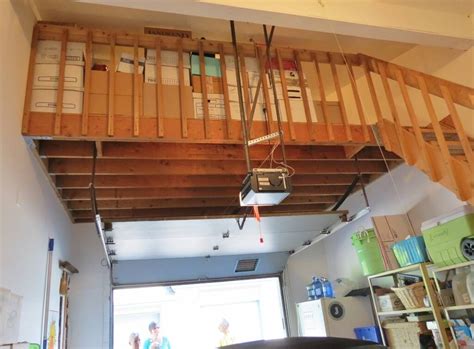 Maximizing Garage Space Build A Loft For Storage Garage Ideas