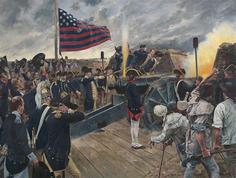 The Artillery Of Independence Siege Of Yorktown Virginia October 9