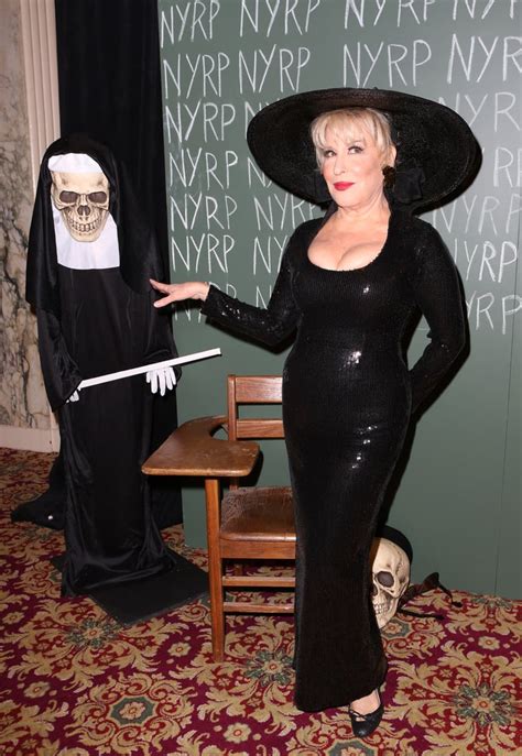 Bette Midler As A Witch Celebrities Wearing Halloween Costumes 2014