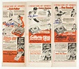 Hake's - GILLETTE "CAVALCADE OF SPORTS" AUTOGRAPHED MAGAZINE ADS.