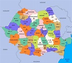 Mapa de Rumania - datos interesantes e información sobre el país