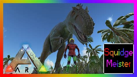 Ark Survival Evolved Giganotosaurus And Rex Size Comparison Youtube Fad