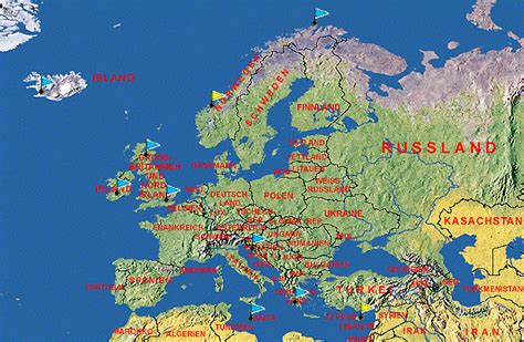 Suchen sie eine karte von europa? Mike Köppel: Urlaub in Europa
