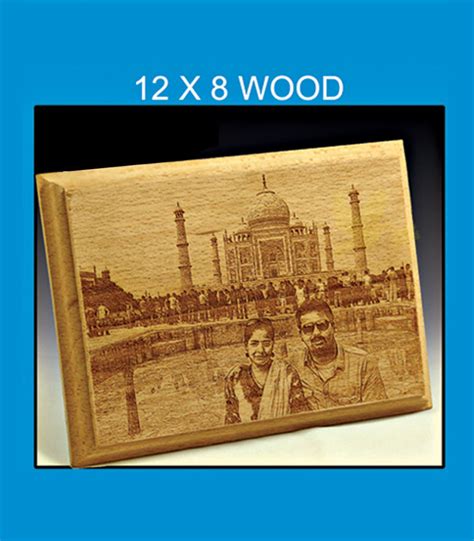 Personalized Wooden Photo T Engraved Low Price Online Only