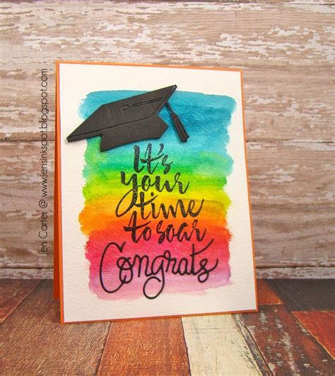 Your Time To Soar In 2020 Graduation Cards Handmade Graduation