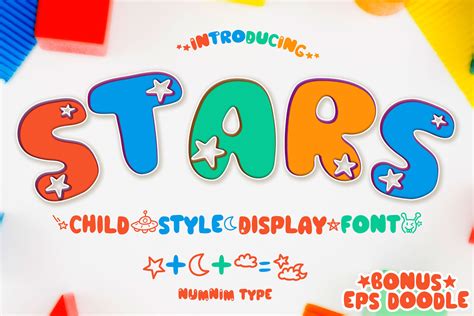 Download Font Stars Handwritten Style