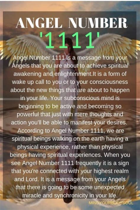 Angel Number 1111 Is A Message From Your Angels That You Are About To