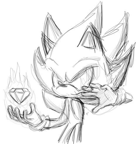 Dark Sonic Coloring Dark Sonic Coloring Pages Dark Sonic Coloring