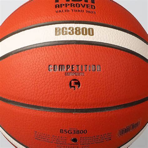 Molten Bg3800 Basketball Fiba Approved Composite Leather Indoor Play
