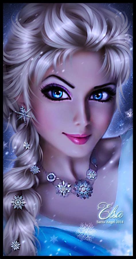Queen Elsa By Saritaangel07 On Deviantart Disney Princess Art Frozen