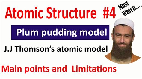 Thomsons Atomic Model Atomic Structure Lec 04 Class 11 Chemistry