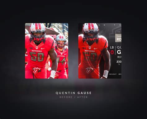 Rutgers 2016 NFL Draft Graphics on Behance