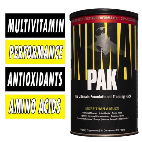 Animal Pak Multi Vitamin Universal Nutrition