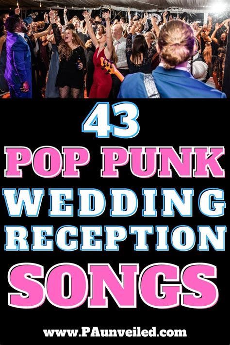 Pop Punk Wedding Songs Reception Playlist Ideas Rock Wedding Songs