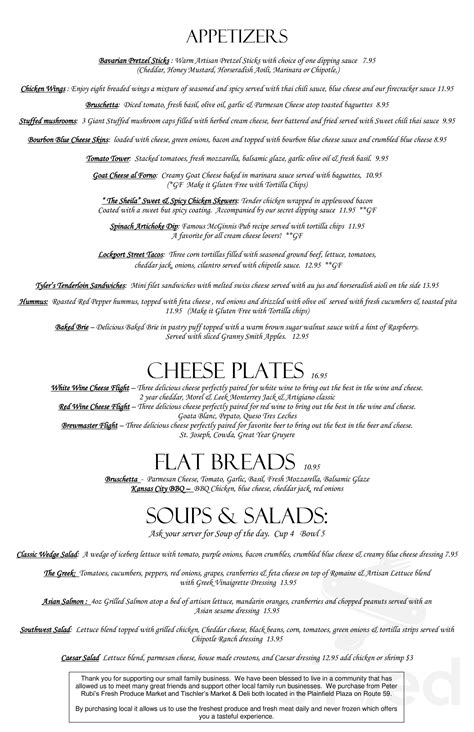 HopScotch & Vine menu in Plainfield, Illinois, USA