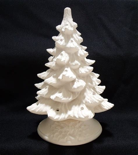 Ready To Paint Ceramic Christmas Tree Kit 11 Inches 2900 Via Etsy