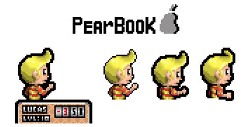 Mother 3 Lucas Sprite Wip By Pearbook On Deviantart