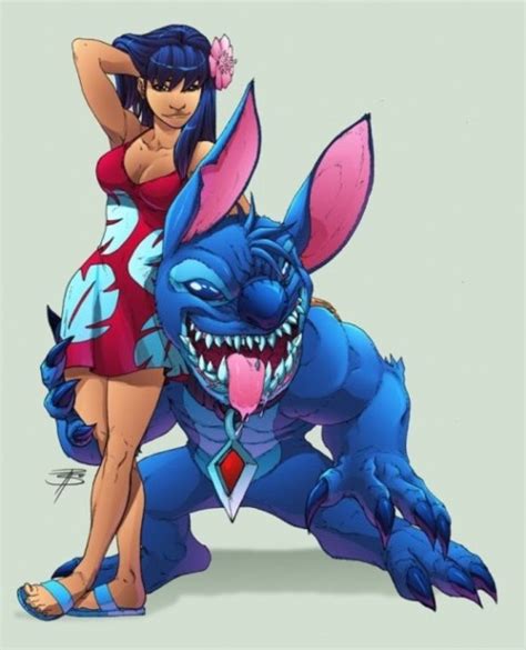 Grown Up Lilo And Stitch Imágenes Pinterest Stitches