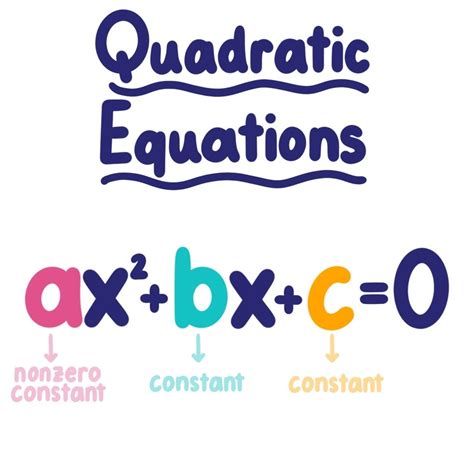 Quadratic Equations Definition And Examples Expii