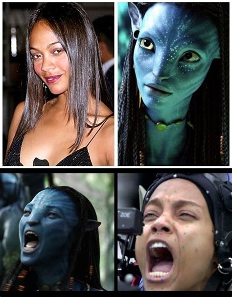 Zoe Saldana As Neytiri Zoe Saldana Avatar Avitar Avatar Movie James Cameron Acting Career
