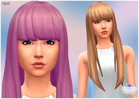 Mod The Sims Bangs As An Attachable Accessory