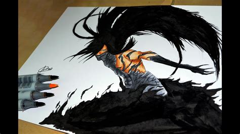 Well most who see this have also seen the draft of it that i submitted yesterday and here is the final. Drawing ichigo final getsuga - YouTube