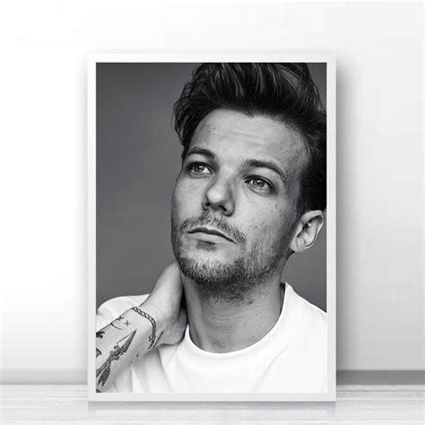 Louis Tomlinson Hd Poster British Singer Wall Art For Modern Home Decor