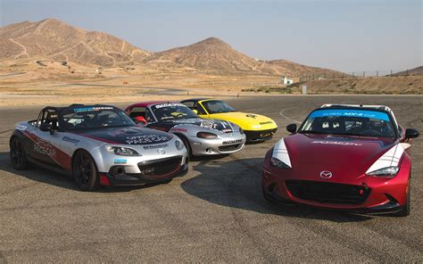 Comparing Miata Race Cars From All Four Generations Grassroots