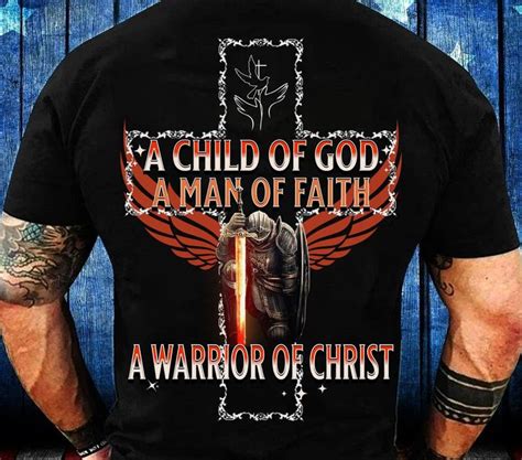 Christian Graphic Tees Christian Shirts Christian Warrior Warriors T