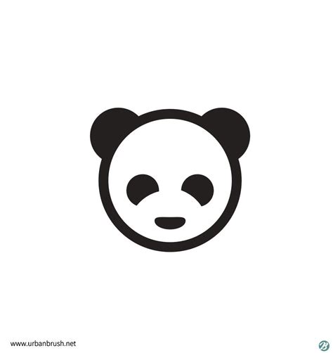 팬더곰 아이콘 일러스트 Ai 다운로드 Download Panda Bear Icon Urbanbrush 팬더곰 아이콘 그래픽