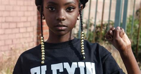 10 Year Old Bullied For Her Dark Skin Starts Empowering Clothing Line