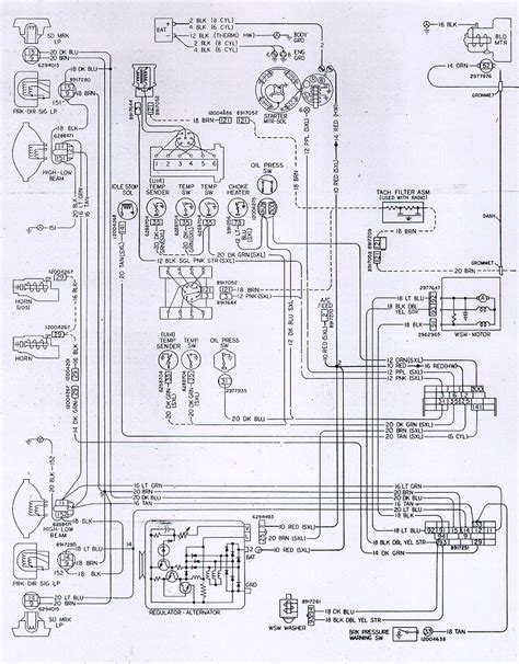 66 Chevy C10 Alternator Wiring Diagram