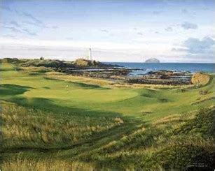 Turnberry Ailsa Golf Course Th Hole The Sporting Gallery