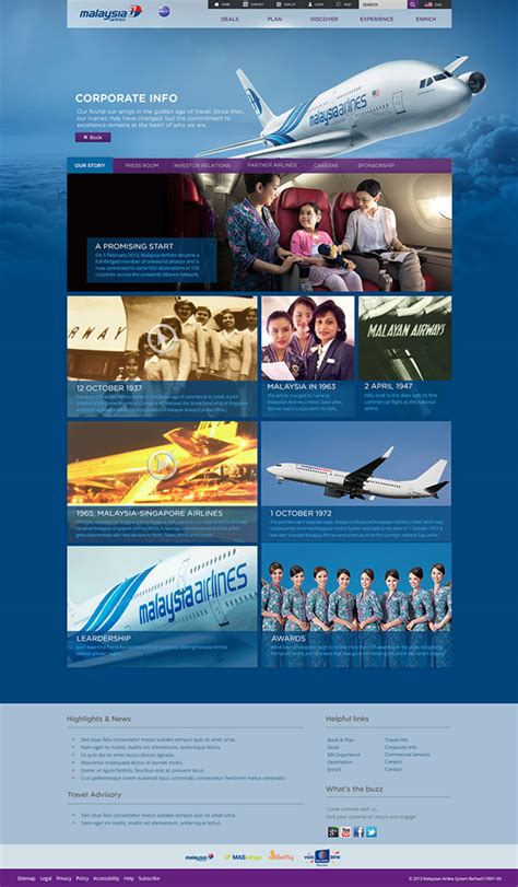 With the advent of smartphones, malaysia airlines also has a mobile application available for download on google play store and the app store called mhmobile. Malaysia Airlines - Website Revamp Concept UX/UI Design on ...