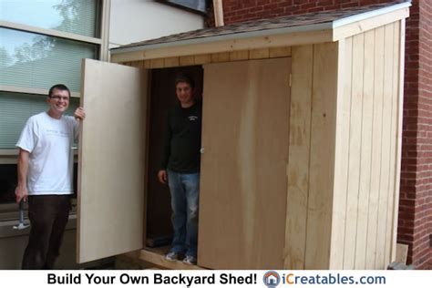 4x8 Lean To Shed Plans Storage Shed Plans