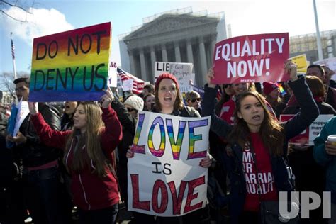 Photo The Supreme Court Hears Arguments On Same Sex Marriage In