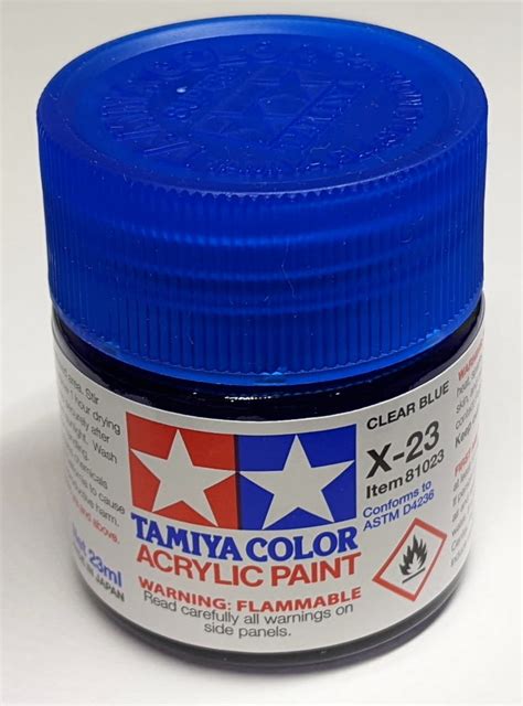 Tamiya 81023 X 23 Clear Blue Farba 23ml X23 Tamiya Sklep Empikcom