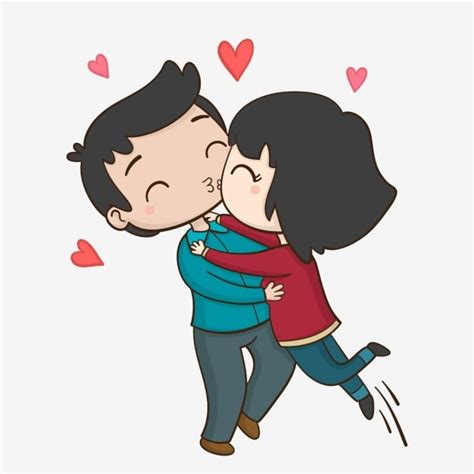 Cartoon Love Couple Png Images Ajor Png