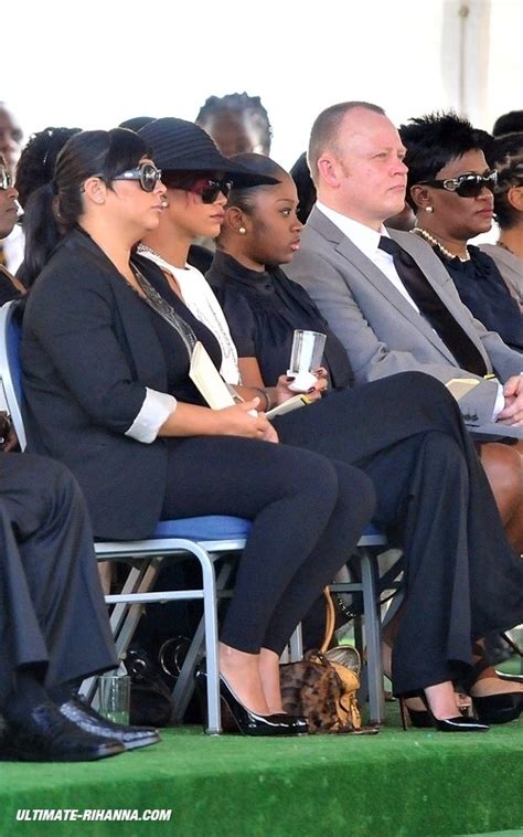 State Funeral Of The Barbados Prime Minister David Thompson November 3 2010 Rihanna Photo