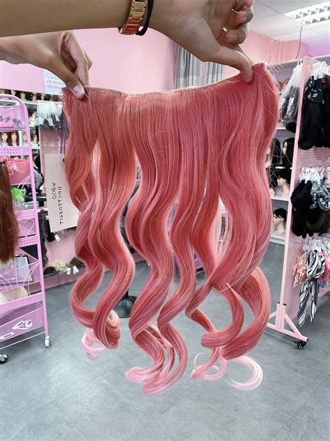Pink Hair Extensions Girlhairdocom Singapore Hair Extensions And Hair Wigs