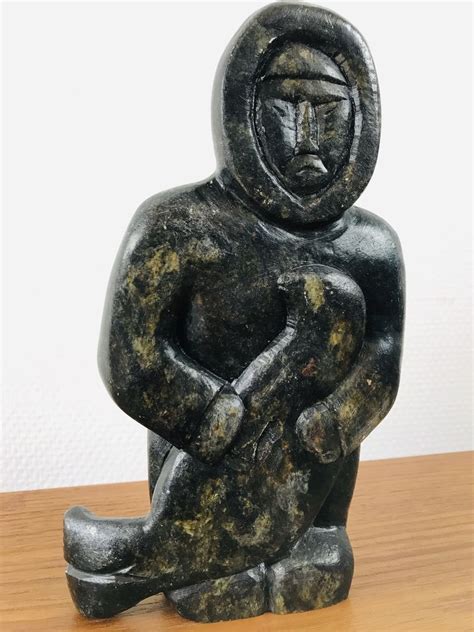 Vintage Inuit Soapstone Carving For Sale At Pamono