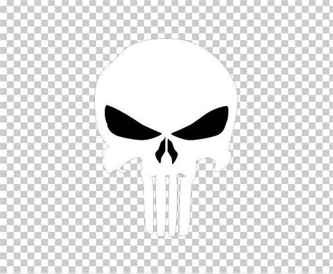 Punisher Nose Human Skull Symbolism Character Png Clipart Black
