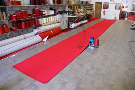 Custom Made Red Carpets Of Up To 4 X 25 Metres