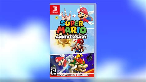 Super Mario Anniversary 35th Anniversary Collection Switch Box Art