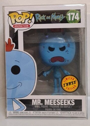 Funko Pop Rick And Morty 174 Mr Meeseeks Chase Ebay