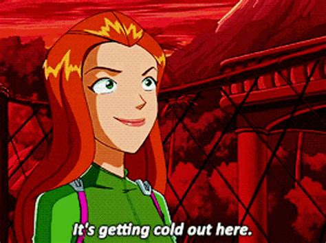 Totally Spies Sam  Totally Spies Sam Its Getting Cold Out Here