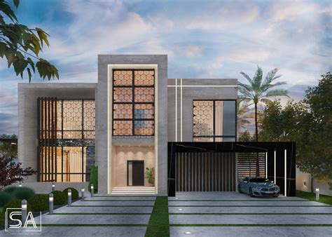 Modern Luxury Villa Design On Behance