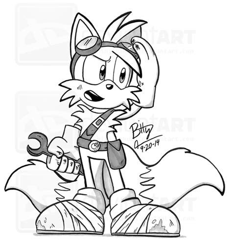 23 Sonic Boom Tails Coloring Pages Iremiss