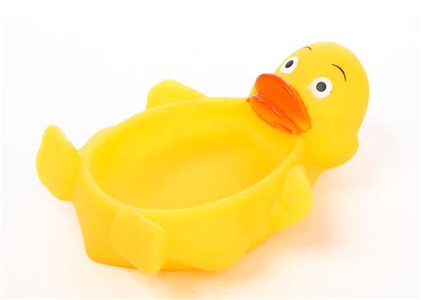 A soap dish is a shallow, open container or platform where a bar of soap may be placed to dry after use. Floating Rubber Ducky Soap Dish with Wash Mitt - Baby ...