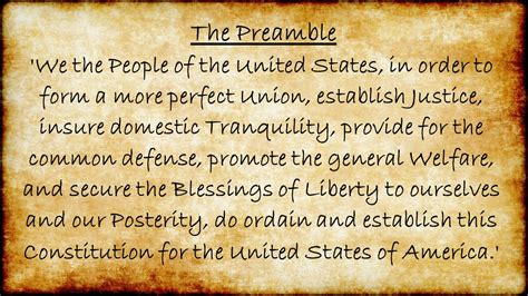Quotes About Preamble 34 Quotes